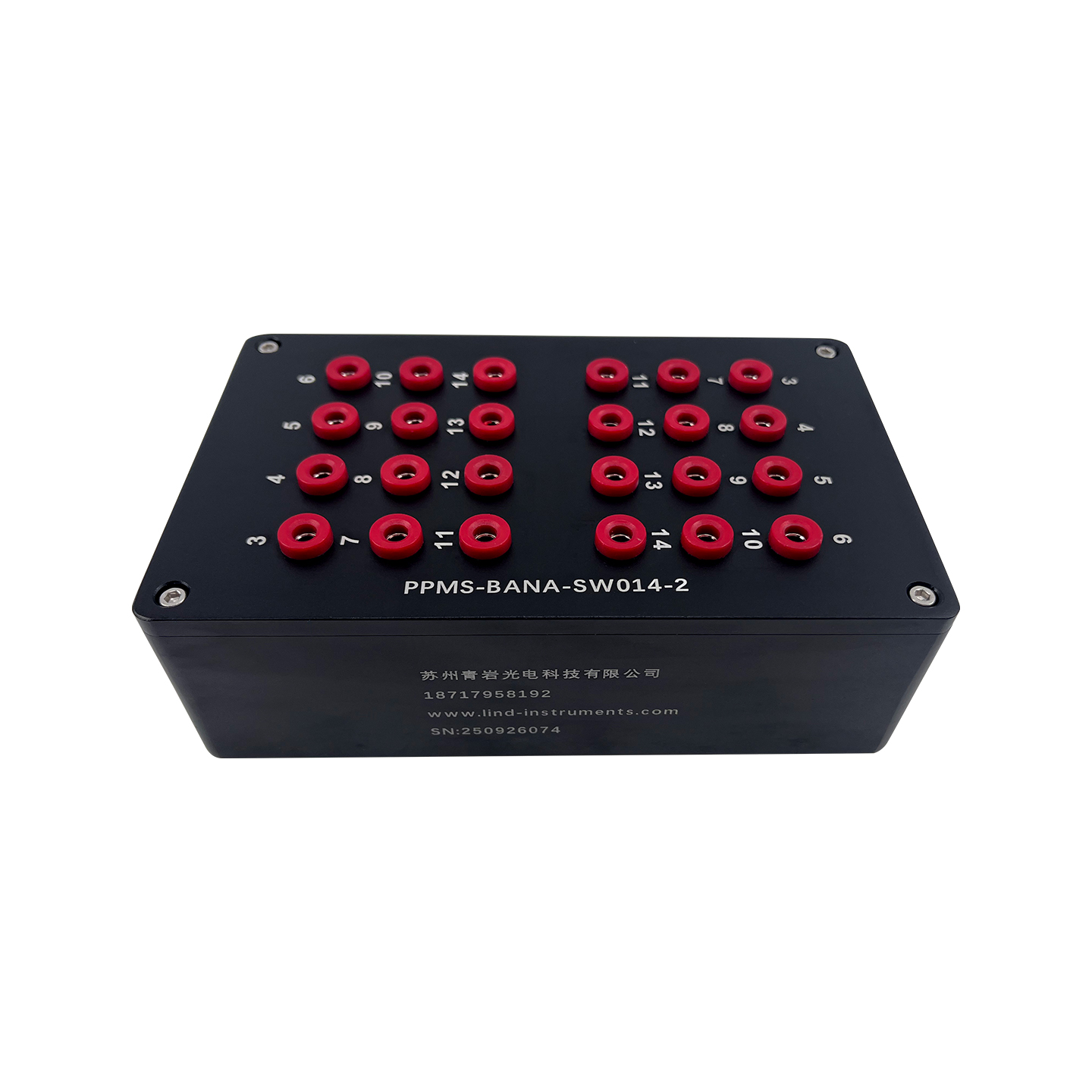 PPMS适配测试盒 PPMS-BNC-SW014-2 产品图