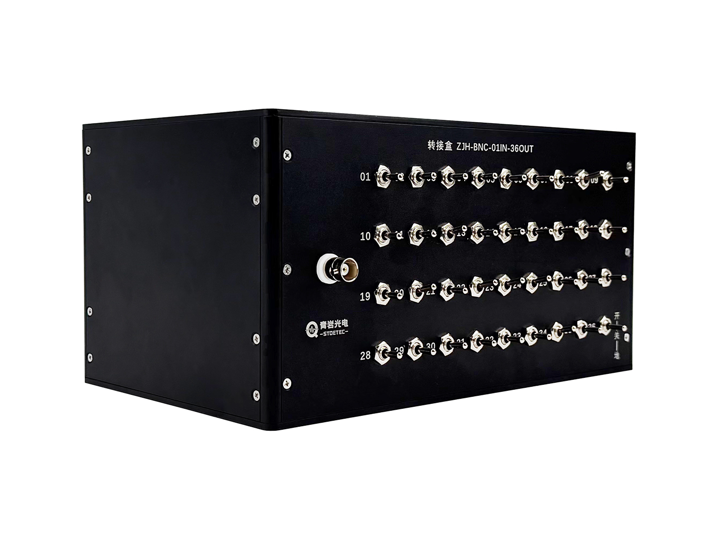 36通道转接盒 ZJH-BNC-01IN-36OUT 产品图
