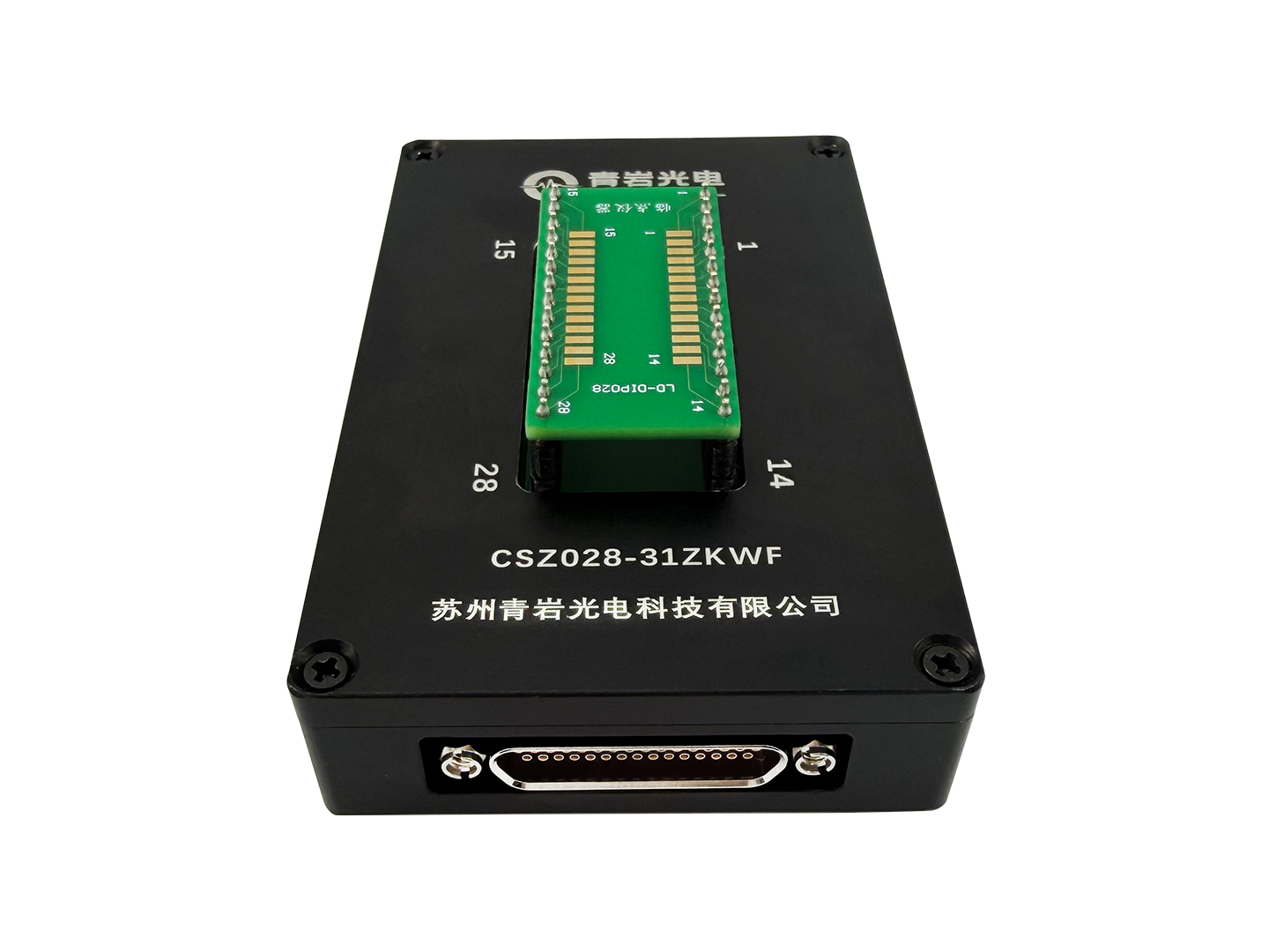 28通道测试座 CSZ028-31ZKWF 产品图