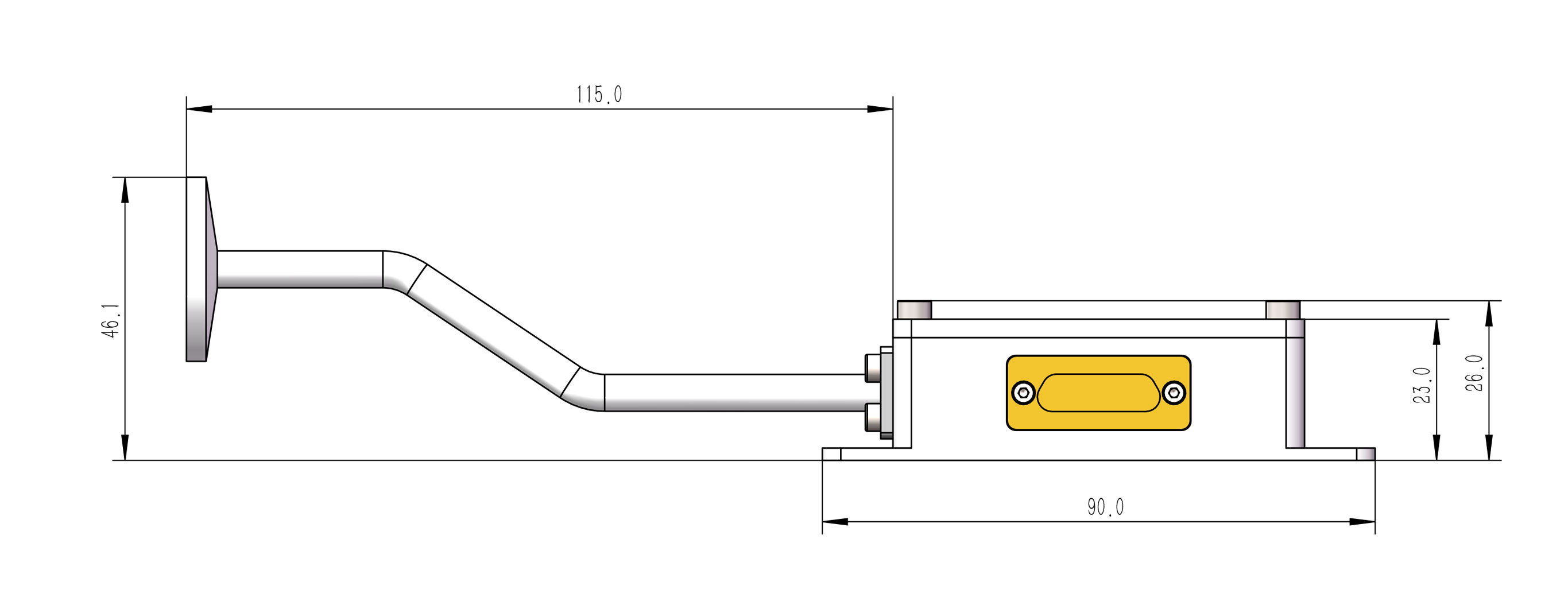 高温真空光电测量腔 HT-VAC905023-024 产品图 详情图 3