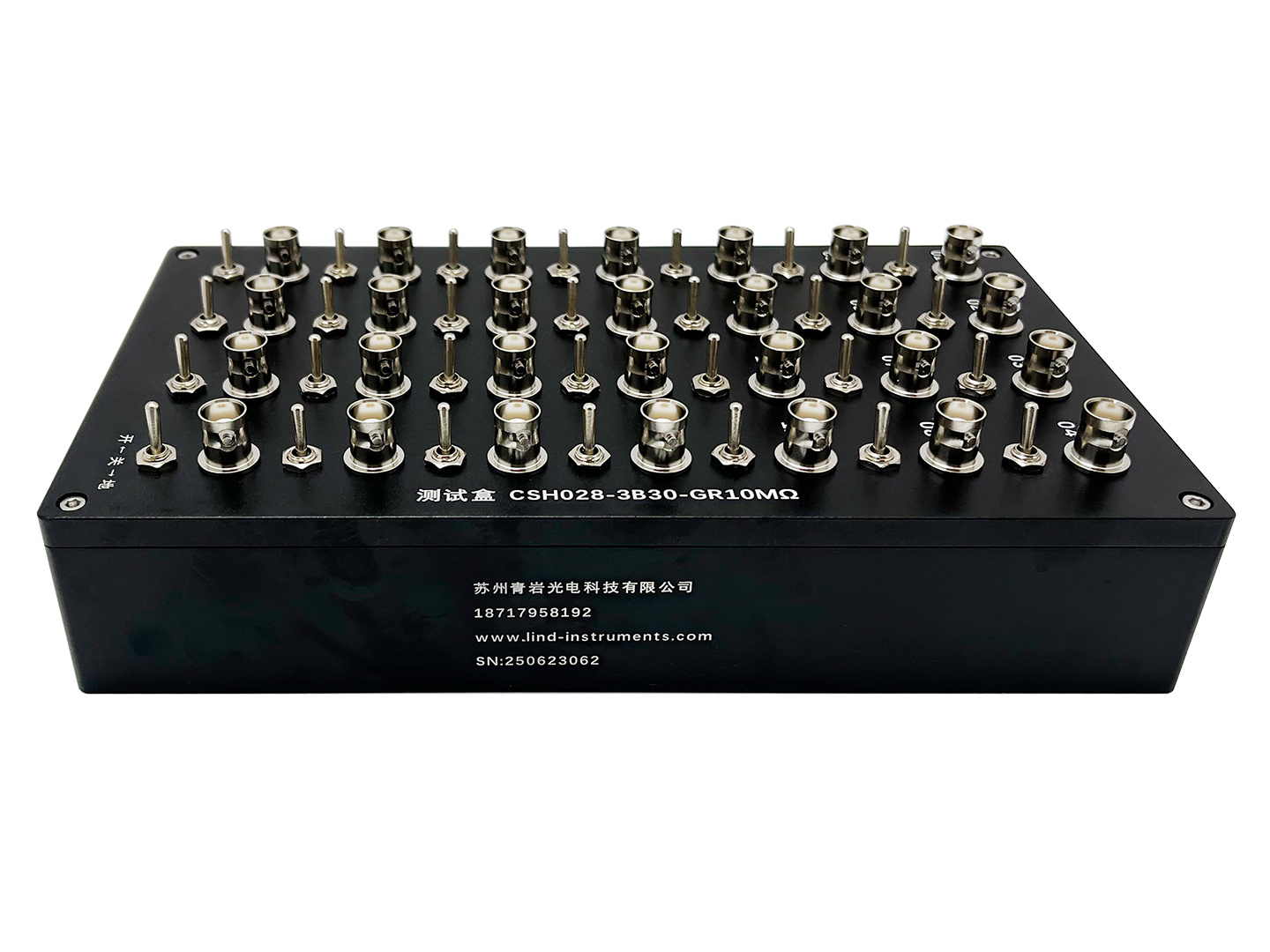 28通道测试盒 CSH028-3B30-GR10MΩ 产品图 详情图 1